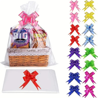 Large Jumbo Cellophane Bags For Gift Basket