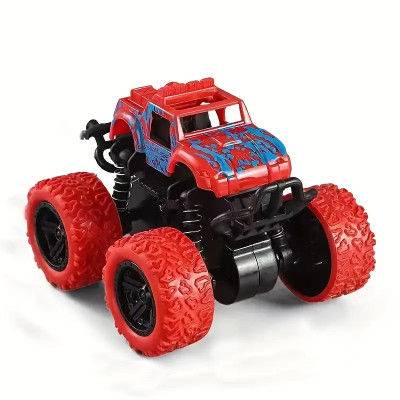 Children's Toy, Four-Wheel Drive Inertial Stunt Off-Road Vehicle, Children's Toy Car Toy