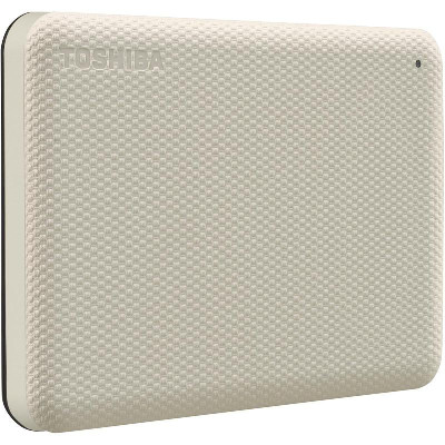 Toshiba Canvio Advance External Hard Drive V10 1 TB, Light Beige