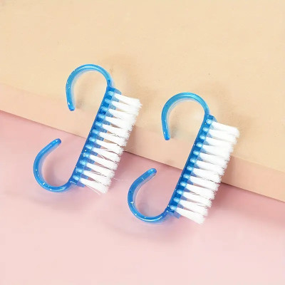 Mini Nail Dust Brushes - Odorless, Perfect for Manicure & Pedicure Care, 50pcs, Nail Art Brush, Mini, Horn-shaped, Dust Removal