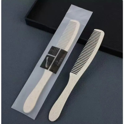 Disposable Combs, Individually Packaged Waterproof And Non Fragile, Portable Straw Combs Suitable for Hotels, Inns, Shelters, Or Travel Use